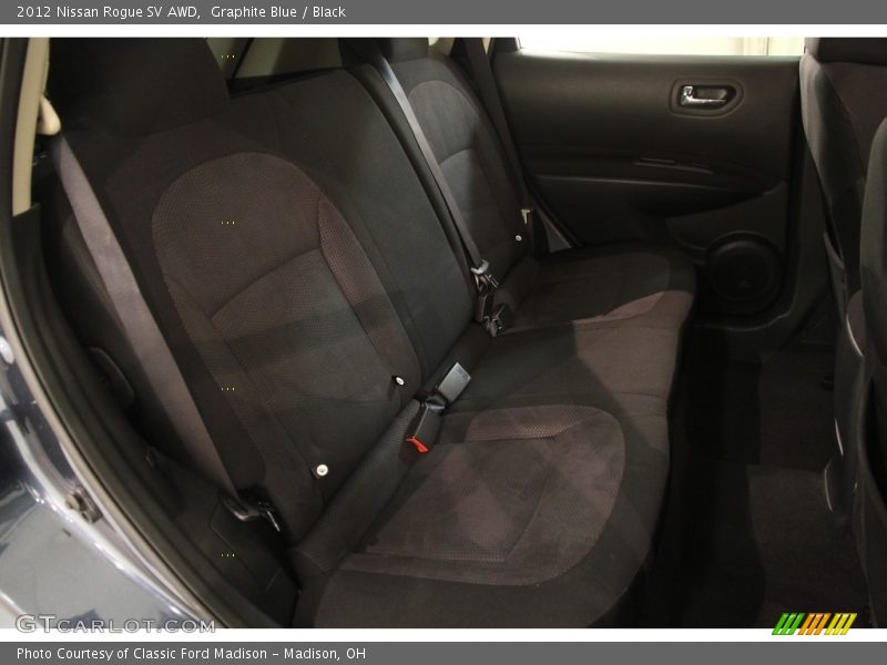 Graphite Blue / Black 2012 Nissan Rogue SV AWD
