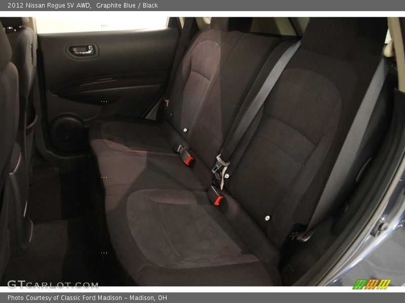 Graphite Blue / Black 2012 Nissan Rogue SV AWD