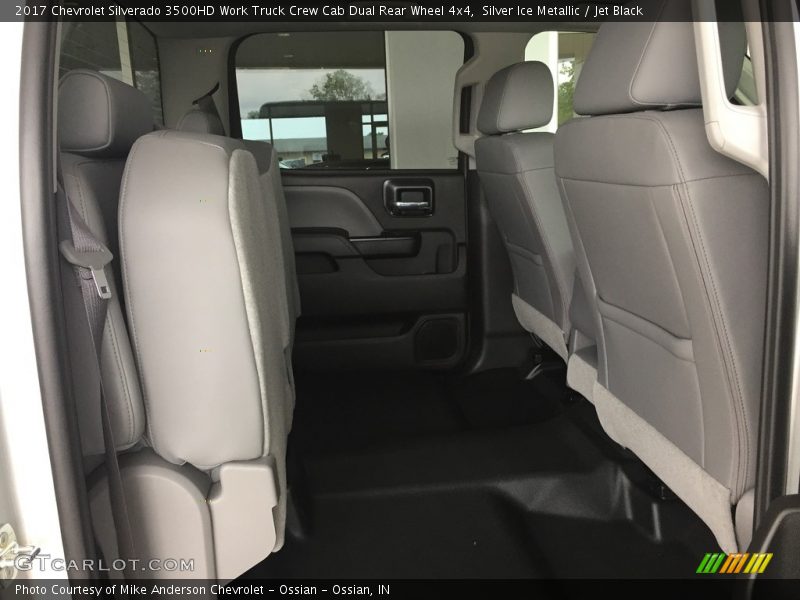 Silver Ice Metallic / Jet Black 2017 Chevrolet Silverado 3500HD Work Truck Crew Cab Dual Rear Wheel 4x4