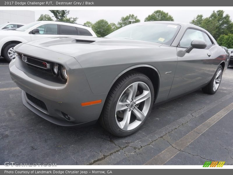 Destroyer Grey / Black 2017 Dodge Challenger R/T