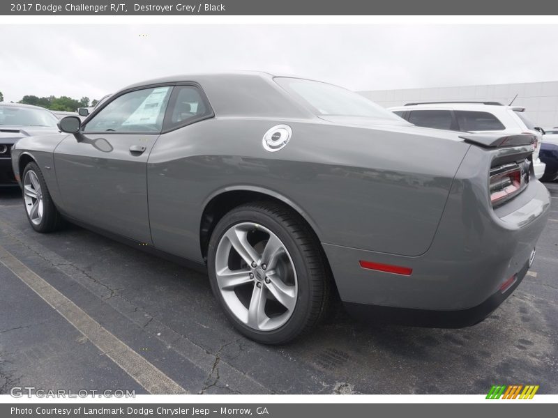 Destroyer Grey / Black 2017 Dodge Challenger R/T