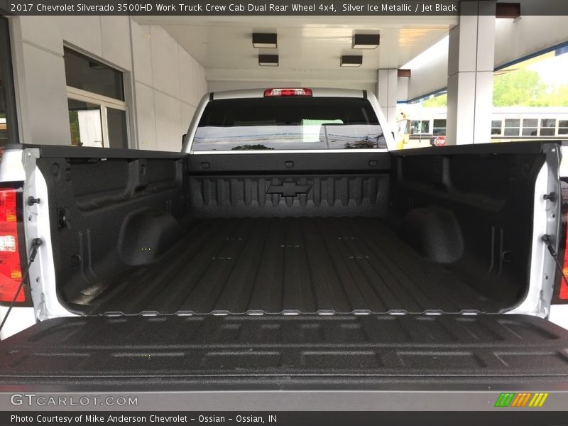 Silver Ice Metallic / Jet Black 2017 Chevrolet Silverado 3500HD Work Truck Crew Cab Dual Rear Wheel 4x4