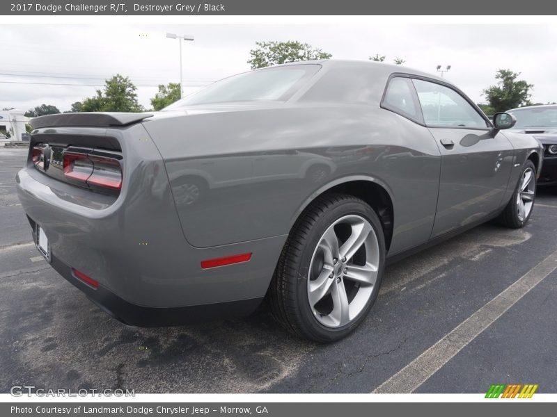 Destroyer Grey / Black 2017 Dodge Challenger R/T