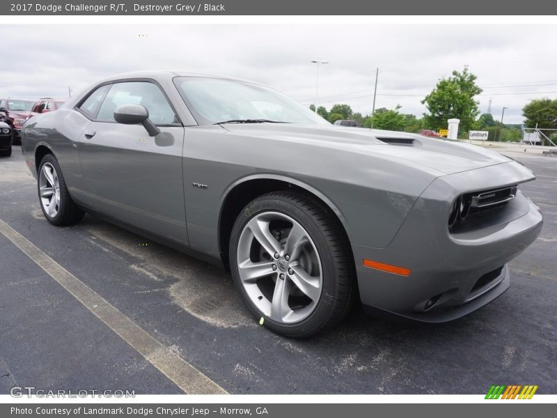 Destroyer Grey / Black 2017 Dodge Challenger R/T