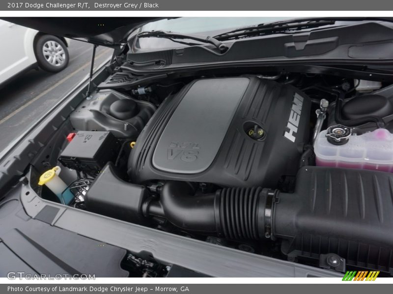 Destroyer Grey / Black 2017 Dodge Challenger R/T