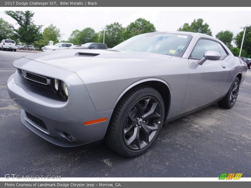 Billet Metallic / Black 2017 Dodge Challenger SXT