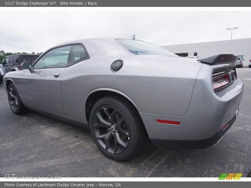 Billet Metallic / Black 2017 Dodge Challenger SXT