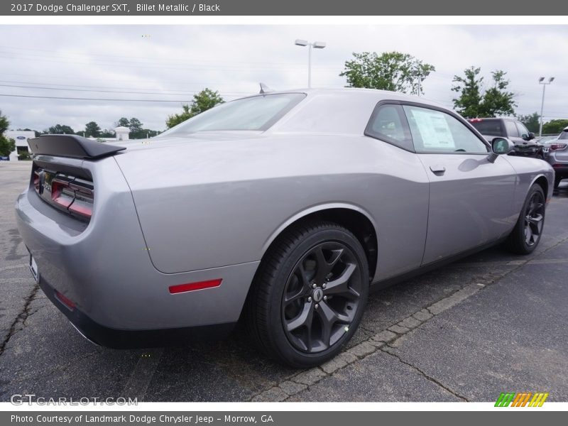 Billet Metallic / Black 2017 Dodge Challenger SXT