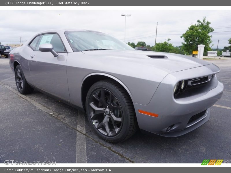 Billet Metallic / Black 2017 Dodge Challenger SXT