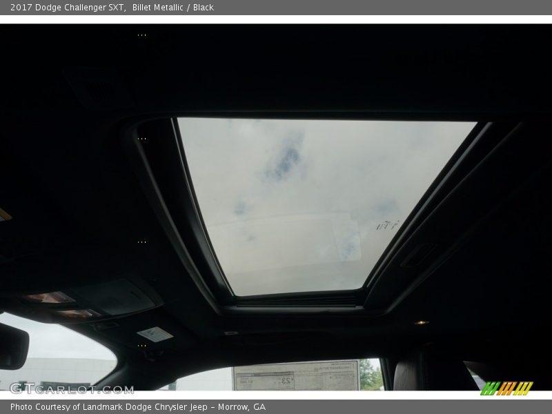 Billet Metallic / Black 2017 Dodge Challenger SXT
