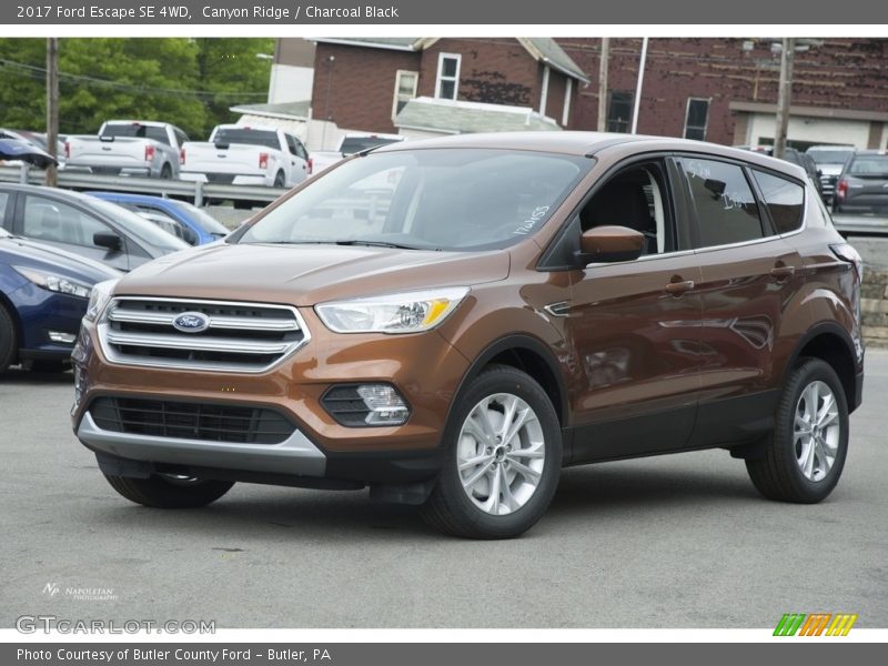 Canyon Ridge / Charcoal Black 2017 Ford Escape SE 4WD