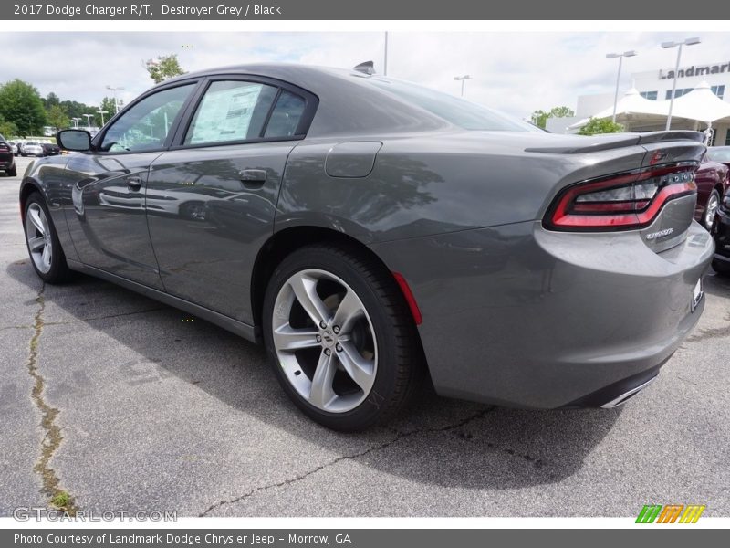Destroyer Grey / Black 2017 Dodge Charger R/T