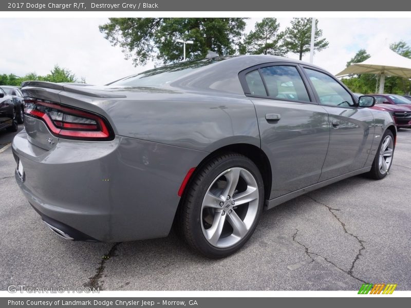 Destroyer Grey / Black 2017 Dodge Charger R/T