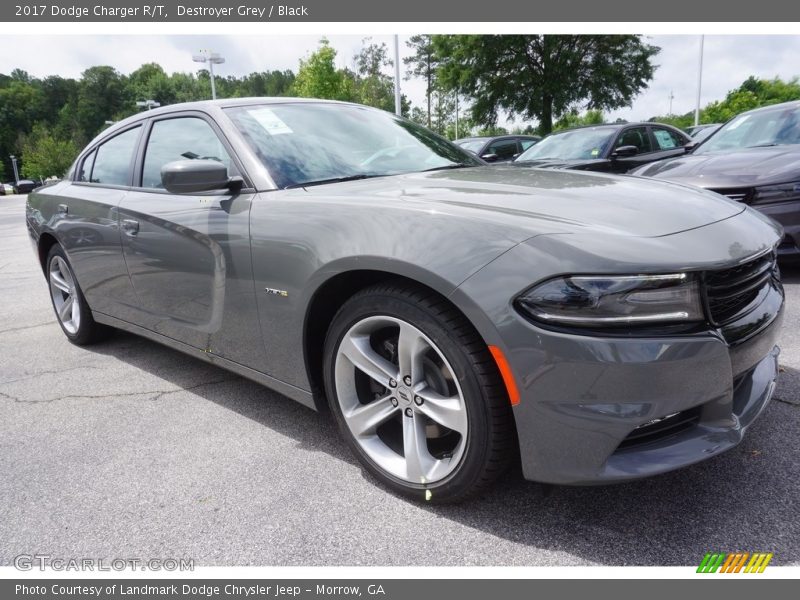 Destroyer Grey / Black 2017 Dodge Charger R/T