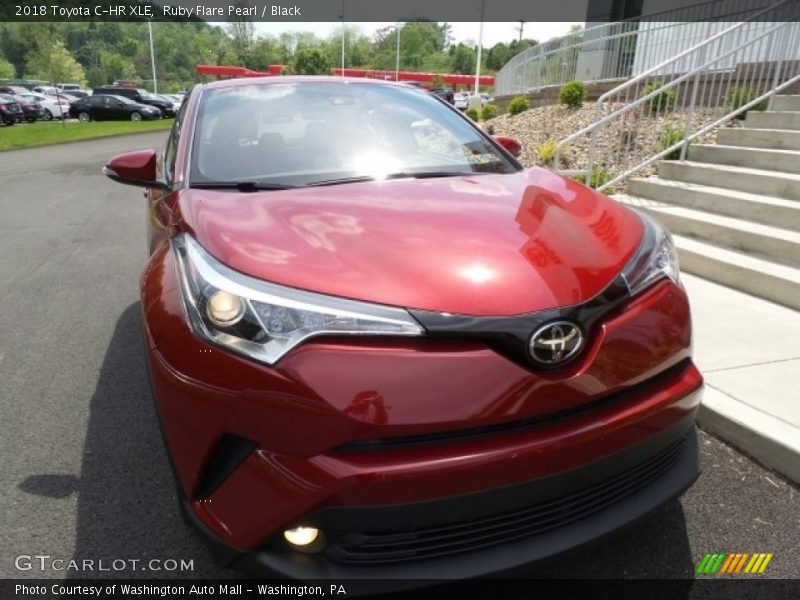 Ruby Flare Pearl / Black 2018 Toyota C-HR XLE