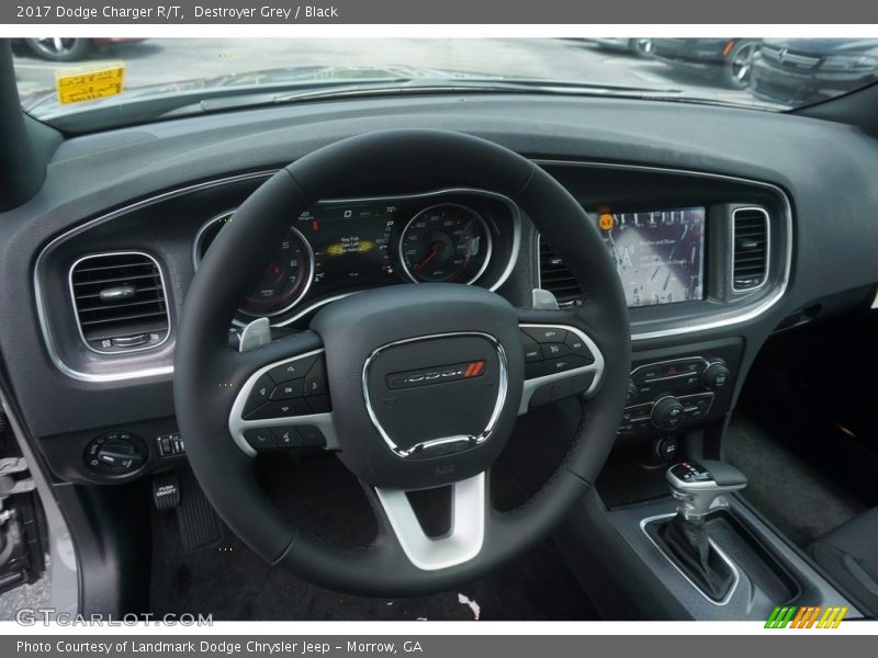 Destroyer Grey / Black 2017 Dodge Charger R/T