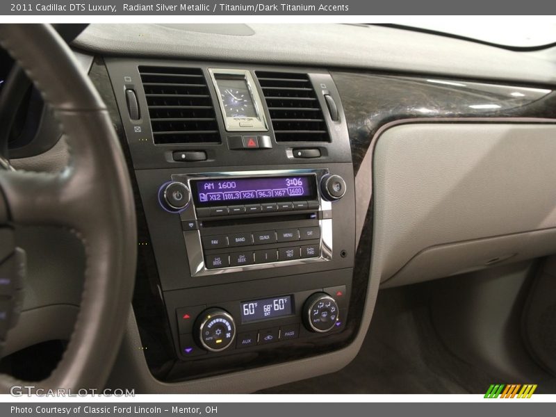 Radiant Silver Metallic / Titanium/Dark Titanium Accents 2011 Cadillac DTS Luxury