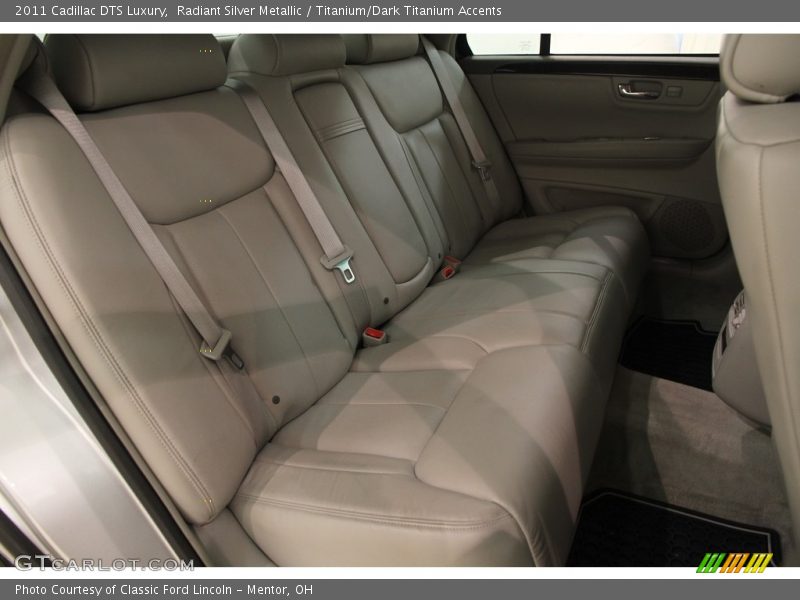 Radiant Silver Metallic / Titanium/Dark Titanium Accents 2011 Cadillac DTS Luxury