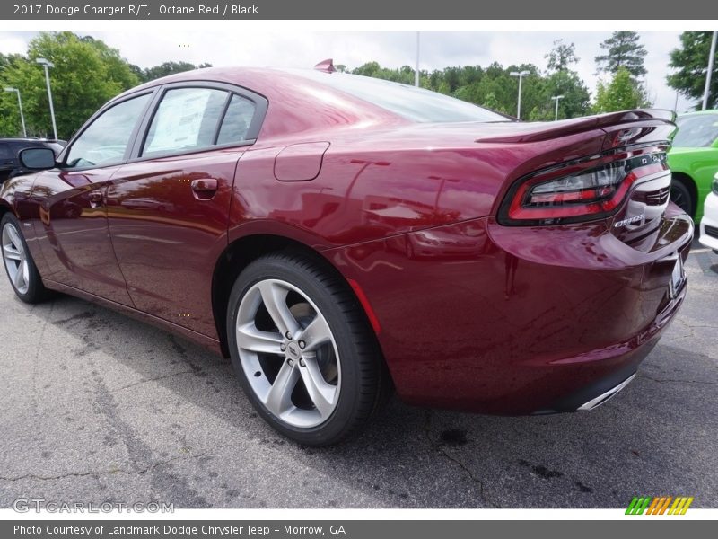 Octane Red / Black 2017 Dodge Charger R/T