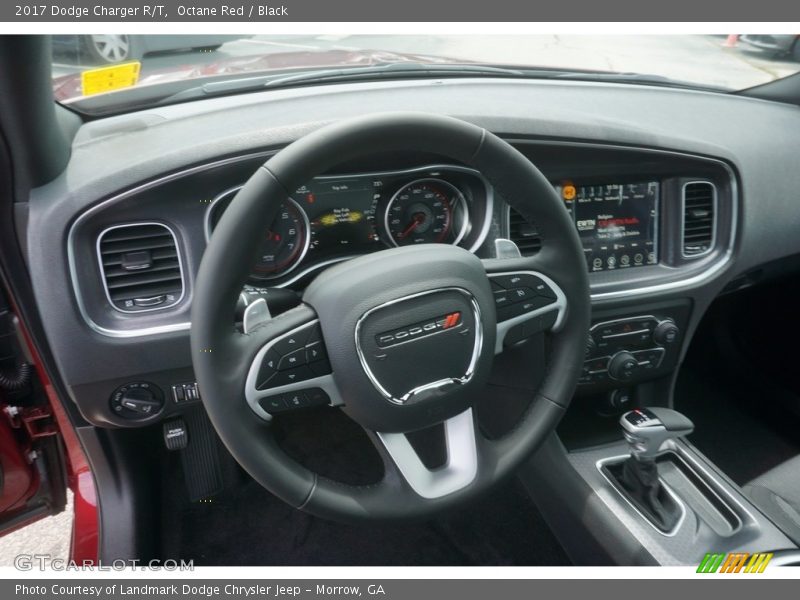 Octane Red / Black 2017 Dodge Charger R/T
