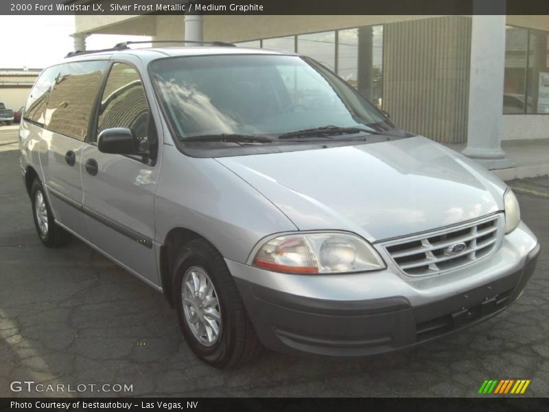Silver Frost Metallic / Medium Graphite 2000 Ford Windstar LX