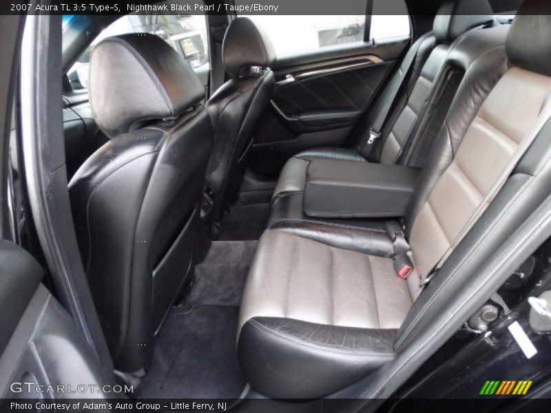 Nighthawk Black Pearl / Taupe/Ebony 2007 Acura TL 3.5 Type-S
