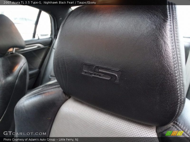 Nighthawk Black Pearl / Taupe/Ebony 2007 Acura TL 3.5 Type-S
