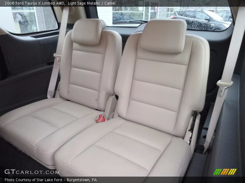 Light Sage Metallic / Camel 2008 Ford Taurus X Limited AWD