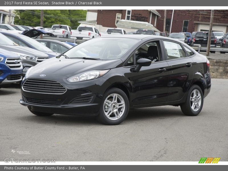 Shadow Black / Charcoal Black 2017 Ford Fiesta SE Sedan
