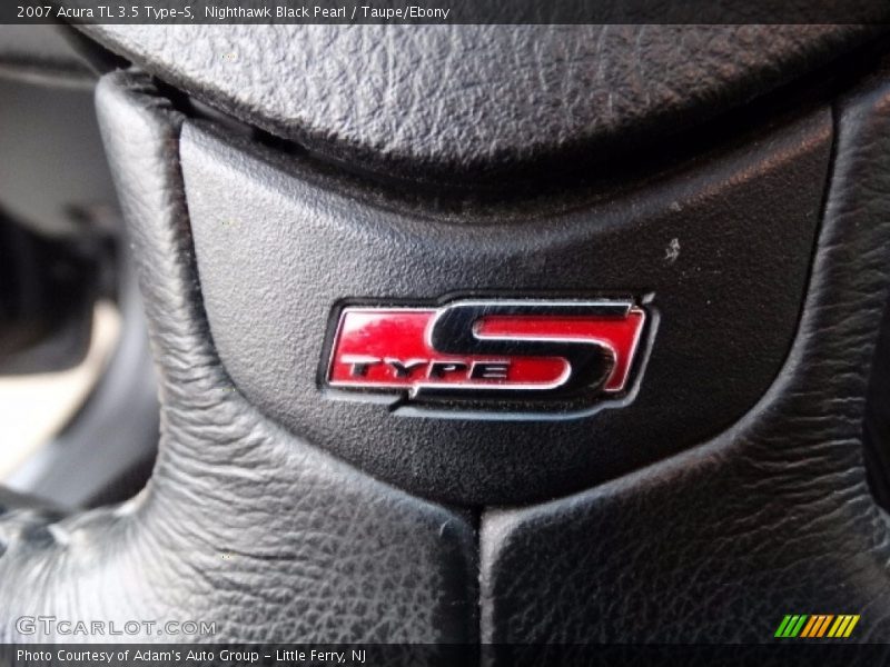 Nighthawk Black Pearl / Taupe/Ebony 2007 Acura TL 3.5 Type-S