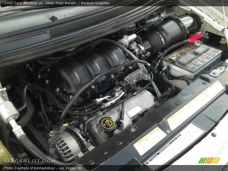 Silver Frost Metallic / Medium Graphite 2000 Ford Windstar LX