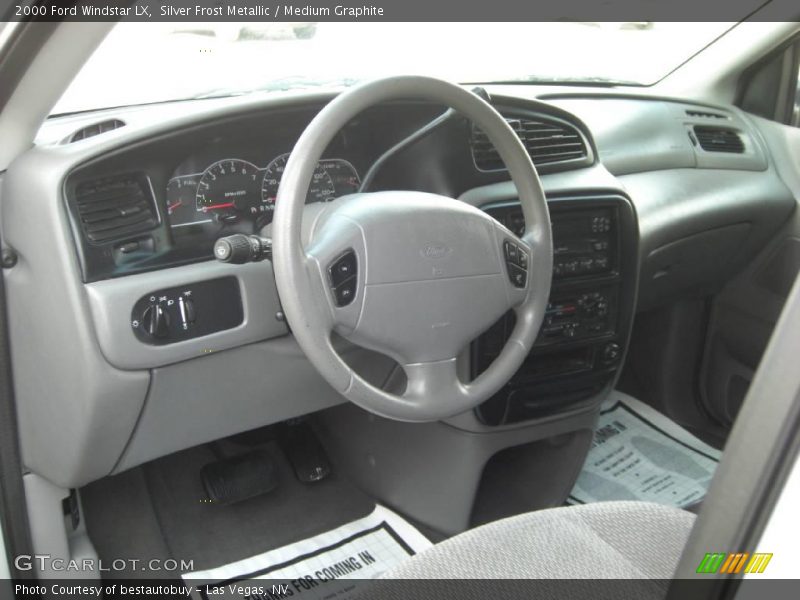 Silver Frost Metallic / Medium Graphite 2000 Ford Windstar LX