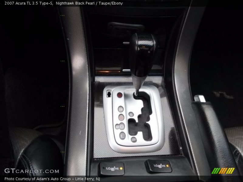 Nighthawk Black Pearl / Taupe/Ebony 2007 Acura TL 3.5 Type-S