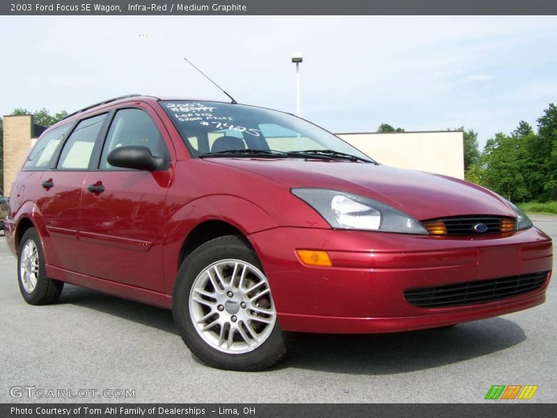 Infra-Red / Medium Graphite 2003 Ford Focus SE Wagon