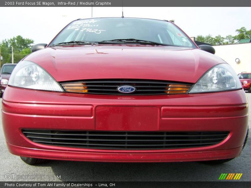 Infra-Red / Medium Graphite 2003 Ford Focus SE Wagon