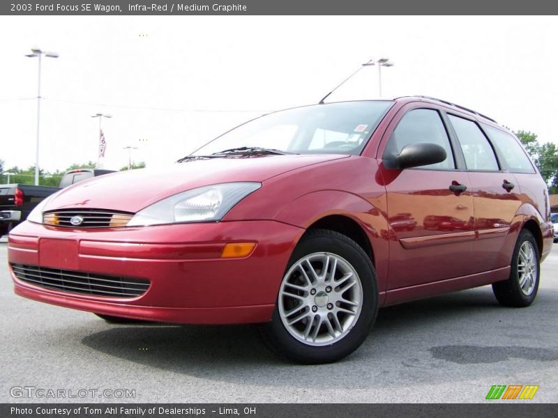 Infra-Red / Medium Graphite 2003 Ford Focus SE Wagon