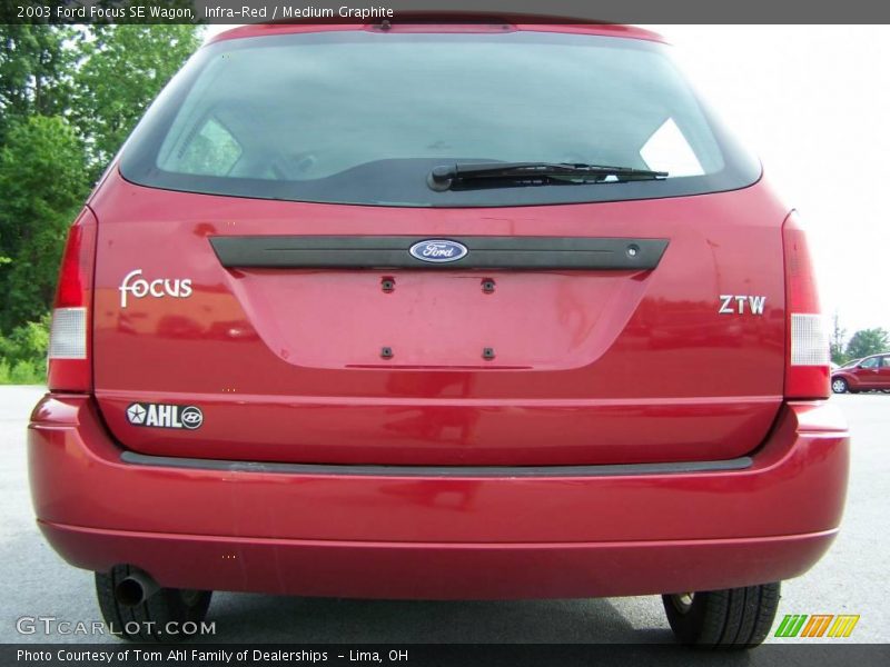 Infra-Red / Medium Graphite 2003 Ford Focus SE Wagon