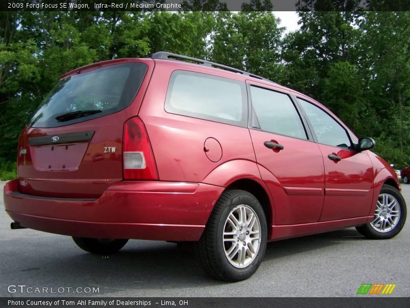 Infra-Red / Medium Graphite 2003 Ford Focus SE Wagon