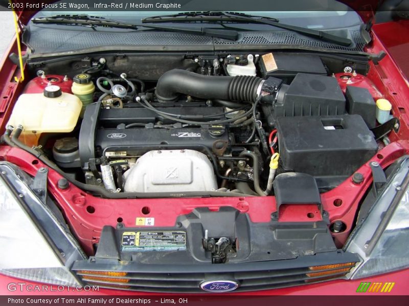 Infra-Red / Medium Graphite 2003 Ford Focus SE Wagon