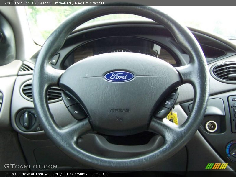 Infra-Red / Medium Graphite 2003 Ford Focus SE Wagon