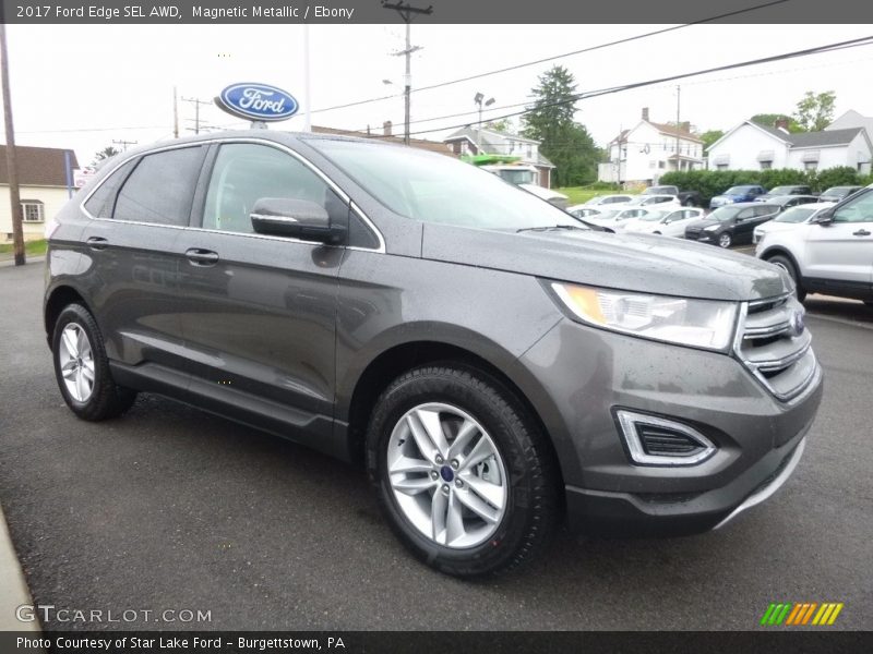 Magnetic Metallic / Ebony 2017 Ford Edge SEL AWD
