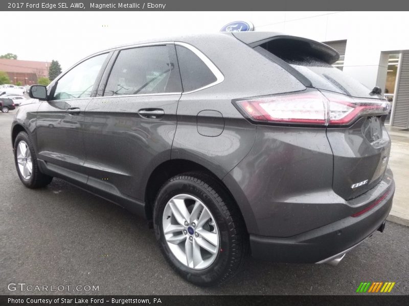 Magnetic Metallic / Ebony 2017 Ford Edge SEL AWD