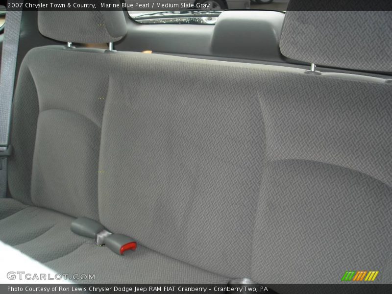 Marine Blue Pearl / Medium Slate Gray 2007 Chrysler Town & Country