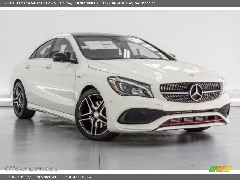 Front 3/4 View of 2018 CLA 250 Coupe