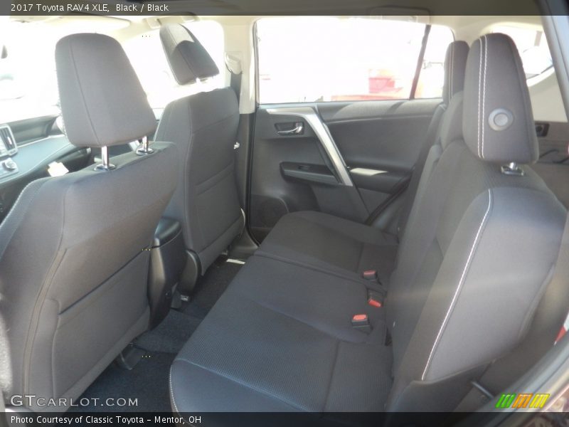 Black / Black 2017 Toyota RAV4 XLE