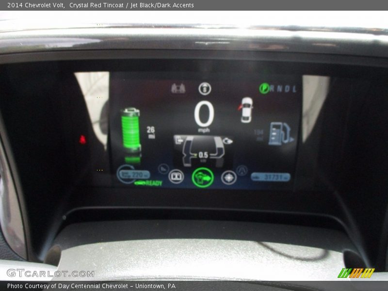 Crystal Red Tincoat / Jet Black/Dark Accents 2014 Chevrolet Volt