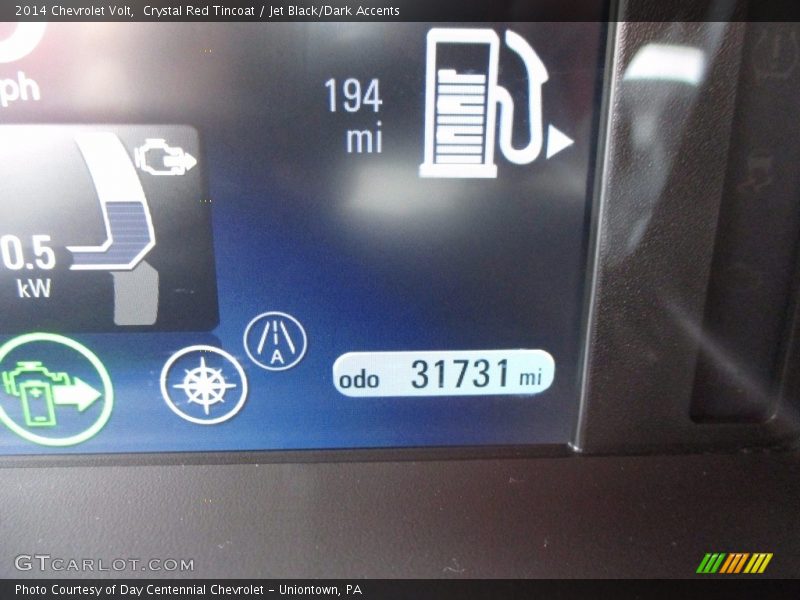Crystal Red Tincoat / Jet Black/Dark Accents 2014 Chevrolet Volt