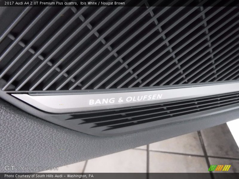 Ibis White / Nougat Brown 2017 Audi A4 2.0T Premium Plus quattro