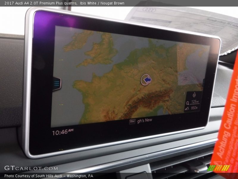 Navigation of 2017 A4 2.0T Premium Plus quattro