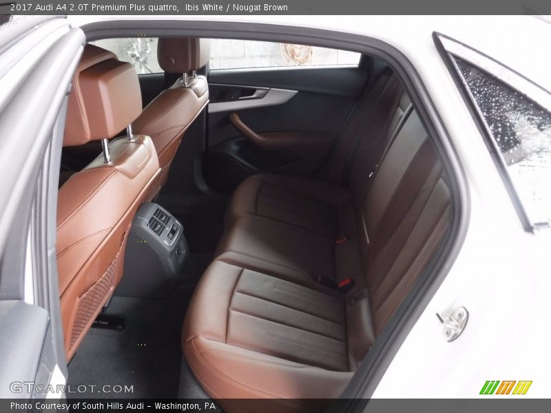 Rear Seat of 2017 A4 2.0T Premium Plus quattro